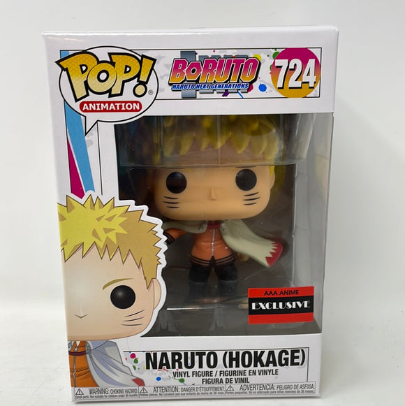 Funko Pop! Animation Boruto AAA Anime Exclusive Naruto (Hokage) 724