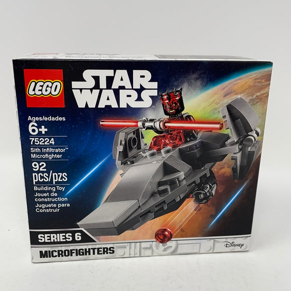 Lego 75224 Star Wars Sith Infiltrator Microfighter Microfighters Series 6 Disney