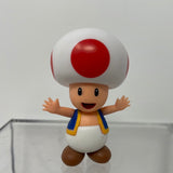 Jakks Super Mario World of Nintendo 2" TOAD RED Figure