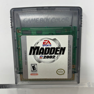 Gameboy Color Madden 2002 NFL