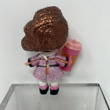 LOL Surprise Dolls Brown Sparkle Hair with Pink Glitter Dress