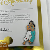 Disney Movie Club VIP Exclusive Aladdin and Jasmine Pin