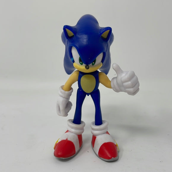 SONIC 2.5 Inch Mini Figure Sonic The Hedgehog Jakks Pacific Thumb Up