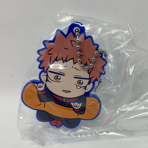 Gashapon Jujutsu Kaisen Chara Banchokou Rubber Mascot 2 Yuji Itadori