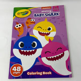 NEW Crayola Nickelodeon Pinkfong -BABY SHARK- coloring book (48 Pages) NEW