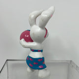 Beach Bunnies Figurine Bunny w/Beachball PVC Figure Applause 1987 Vintage RARE