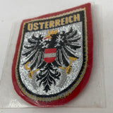 Austria Osterreich Austrian Imperial Eagle Crest Coat Arms Souvenir Patch