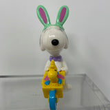 SNOOPY the EASTER BUNNY WOODSTOCK PVC figure Peanuts Charlie Brown United 3"