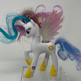 My Little Pony G4 Princess Celestia Glitter Transparent Wings Glitter Brushable Hair