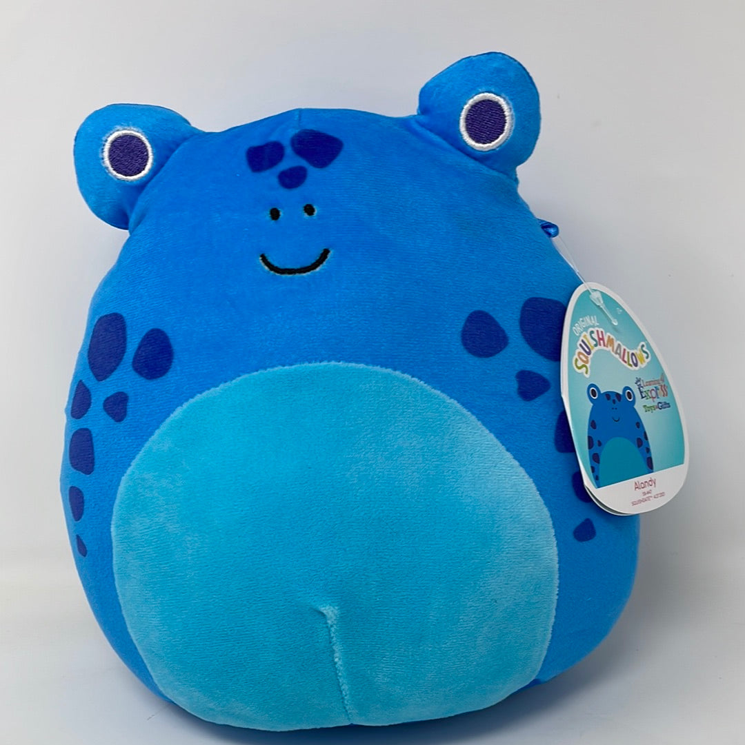 Squishmallow ALANDY 8” Blue Frog Learning Express Exclusive! HTF! NWT ...