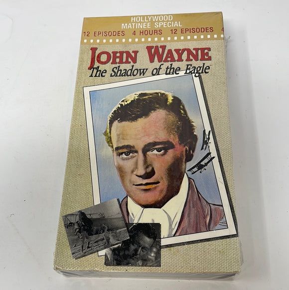 VHS Hollywood Matinee Special John Wayne The Shadow Of The Eagle Brand New