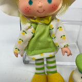 Mint Tulip Doll with Marsh Mallard Pet Strawberry Shortcake