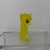 My Little Pony Mini Pony G4 Clear Lightbulb Hasbro MLP Unicorn Yellow