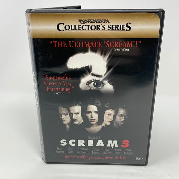 DVD Scream 3 Collector's Series