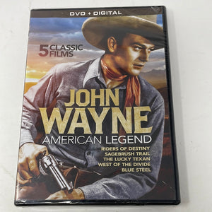 DVD 5 Classic Films John Wayne American Legend (Sealed)