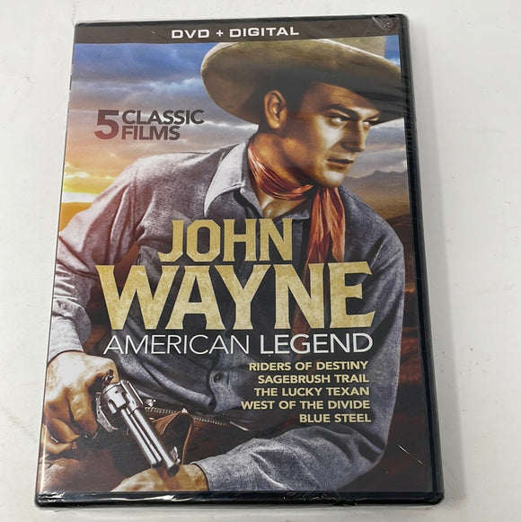 DVD 5 Classic Films John Wayne American Legend (Sealed)