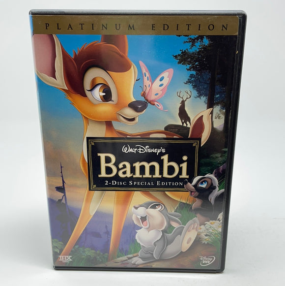 DVD Disney Bambi Platinum Edition 2 Disc Special Edition