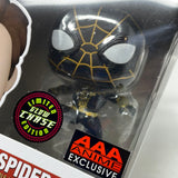 Funko Pop! Marvel Studios Spider-Man No Way Home Black Suit Spider-Man AAA Anime Exclusive Limited Edition Glow Chase 1073