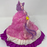 2006 My Little Pony G3 LILY LIGHTLY Purple Unicorn Long Gown Lights Up MLP