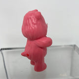 Vintage 1983 Care Bear 2" Mini PVC Figure - Love A Lot Bear w/ Hearts