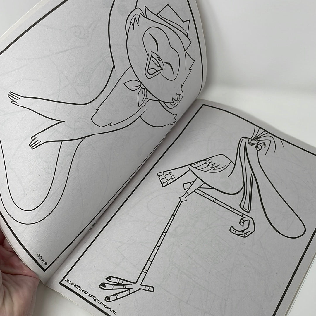 Crayola Sony Pictures Animation Vivo 48 Page Coloring Book – shophobbymall