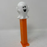 Pez Halloween Ghost -  Cute Ghost White w/ Orange base made in Hungary  2013