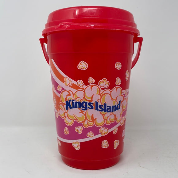 Kings Island Red Popcorn Bucket 2014 Season