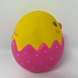 Squishie Yellow Duckie in Pink Egg