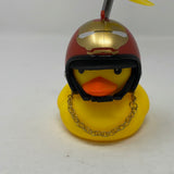 Rubber Ducky With Iron Man Helmet