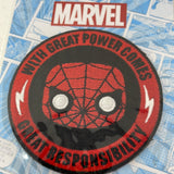 Loungefly Official Pop! Marvel Spider-Man Iron On Patch Embroidered New 3"