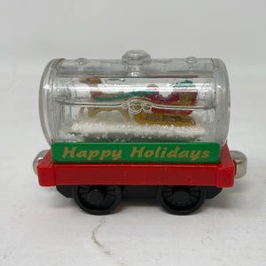 Thomas Train Snow Globe Happy Holidays Christmas Caboose Santa