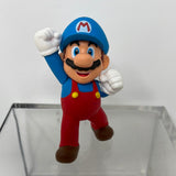 Super Mario Jakks Pacific 2.5" Ice Mario collectible action figure Nintendo Toy