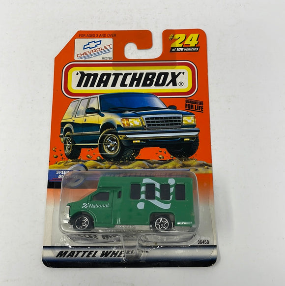 Matchbox Speedy Delivery Chevy Transport Bus #24