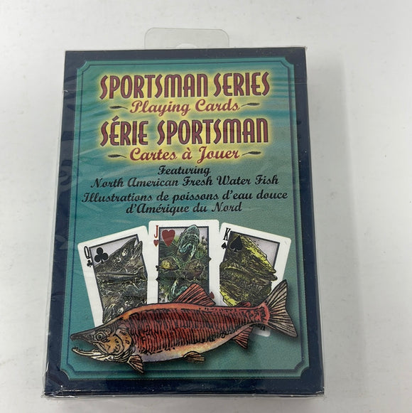 Sportsman Series Playing Cards North American Freshwater Fish Poker Cards