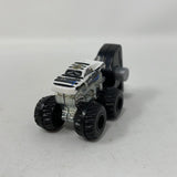 Hot Wheels Mattel Mighty Minis Monster Truck Black Accelerator Key