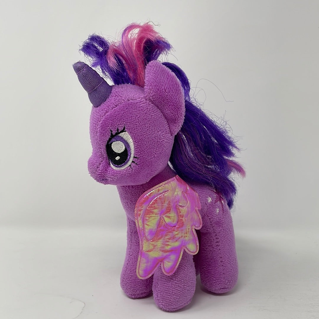 Ty My Little Pony Twilight Sparkle Plush Purple Unicorn Beanie