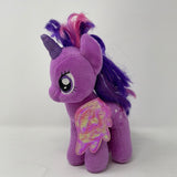 Ty My Little Pony Twilight Sparkle Plush Purple Unicorn Beanie Babies Toy 7”