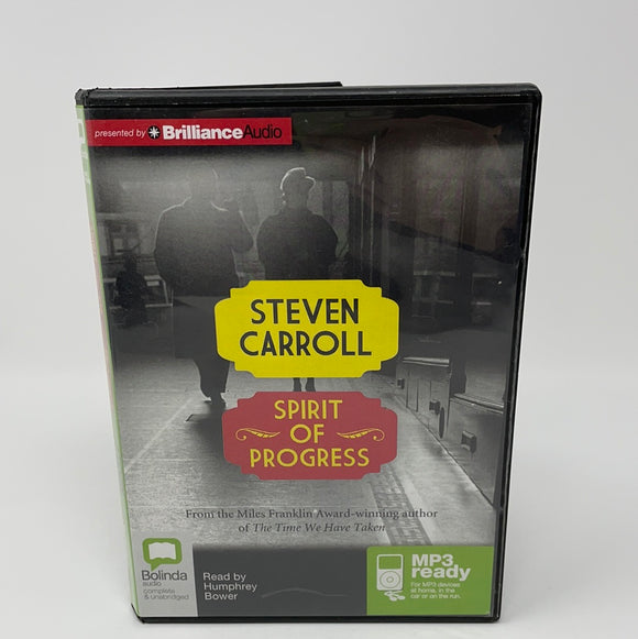 MP3 CD Spirit of progress Steven Carroll
