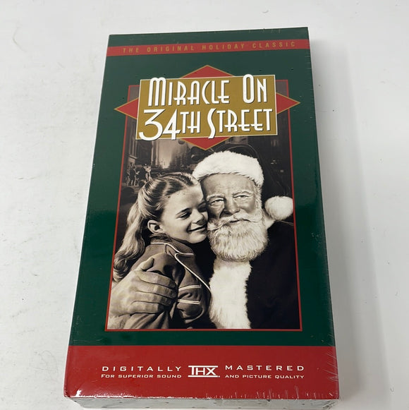 VHS The Original Hoilday Classic Miracle On 34th Street Sealed