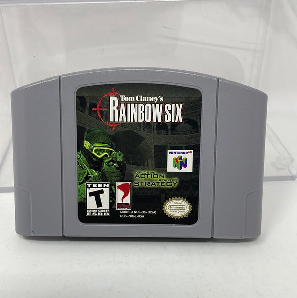 N64 Tom Clancy's Rainbow Six (Grey Cart)