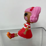 MGA Mini Littles Lalaloopsy Doll Pepper Pots "N" Pans Pink Hair Clown Doll 3"