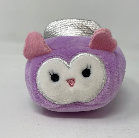 Squishville Car Accessories Purple Owl Car Squishmallow