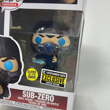 Funko Pop! Movies Mortal Kombat Entertainment Earth Exclusive GITD Sub-Zero 1057