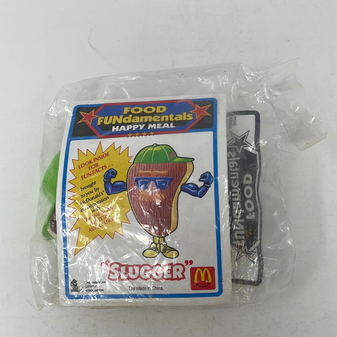 1992 McDonald's Happy Meal Toy Food Fundamentals Slugger - Sealed