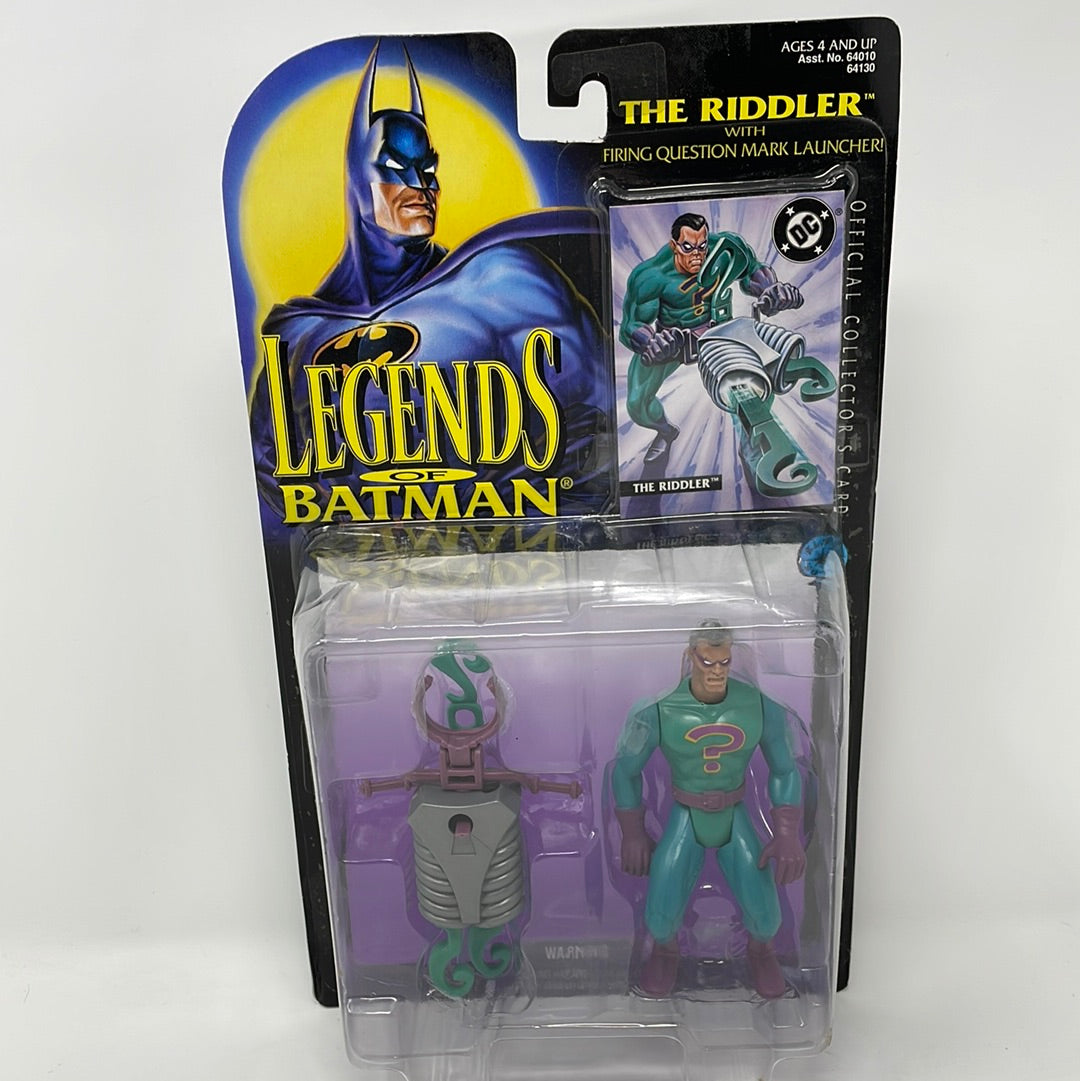 Kenner Riddler DC Comics Legends of Batman The Riddler (1995) Kenner Figure ...