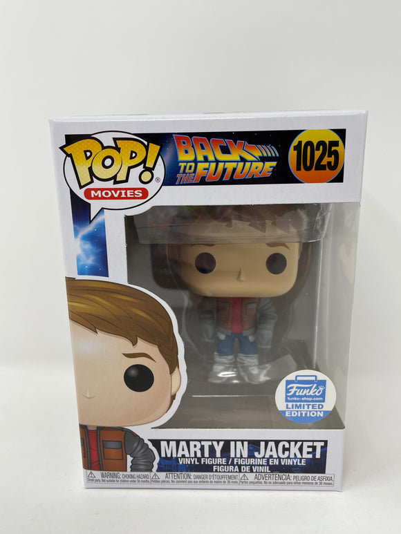 Funko Pop! Movies Back To The Future Funko funko-shop.com Limited Edition Marty In Jacket 1025