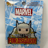 Loungefly Pop Marvel Thor Iron On Patch Embroidered 3" (New)
