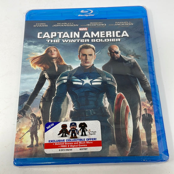 Blu-Ray Captain America The Winter Soldier (Sealed)