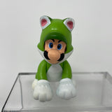 World of Nintendo Super Mario 3D World 2.5" Figure Cat Luigi Jakks