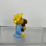 Lego Mini-Figure Simpsons Series 1 Maggie Simpson With Teddy Bear